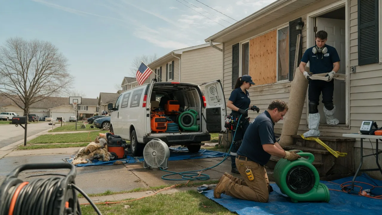Water Damage Restoration in Midland, VA near me